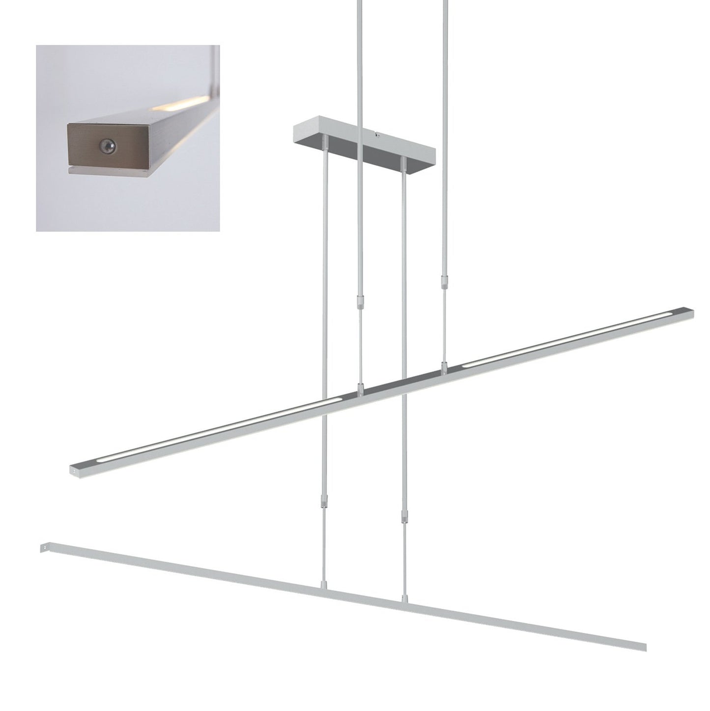 Hanglamp Steinhauer Zelena LED - Staal