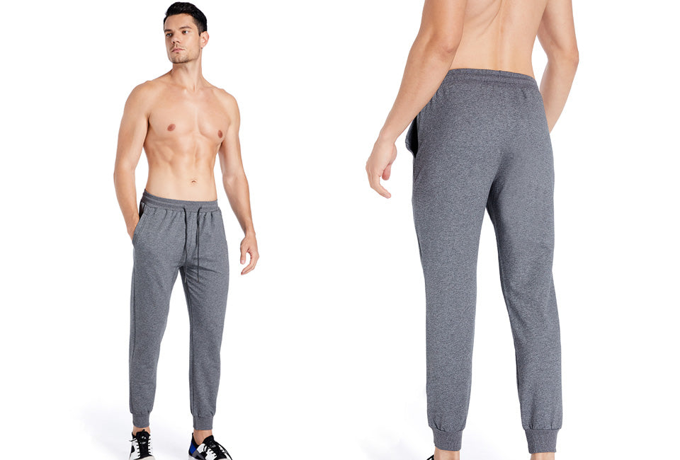 Milanoro Comfortabele en ultrazachte joggingbroeken - 2 pack - Marineblauw & Antraciet - Maat XL