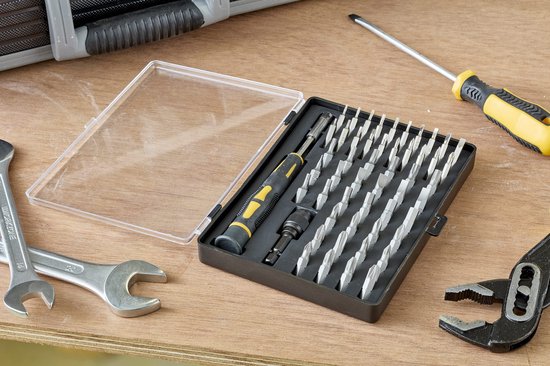 ALDORR Tools - 89 - Delige gereedschapsset in koffer - Toolbox - Gereedschapskoffer Gevuld - Gereedschapskist - Schroevendraaierset - Aluminium - Handgereedschap - Basisgereedschap - Met Momentsleutel Ratel - Cadeau voor mannen - Housewarming Cadeau