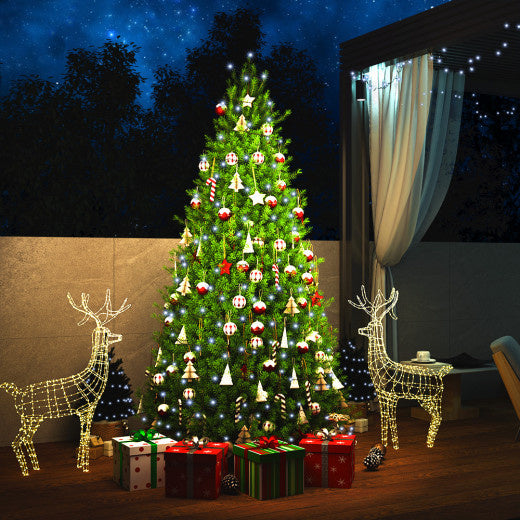 Monzana Lichtsnoer Kerst 600 LED´S - IP44 60m - Koud Wit