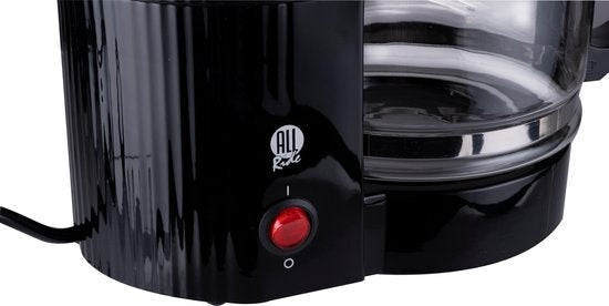 All Ride Reis Koffiezetapparaat - 24 Volt - 1 Liter - Filterkoffie - Zwart