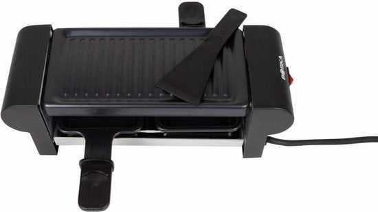 Boska Raclette Mini 220V - voor Smelten en Grillen - 2 Personen - Zwart