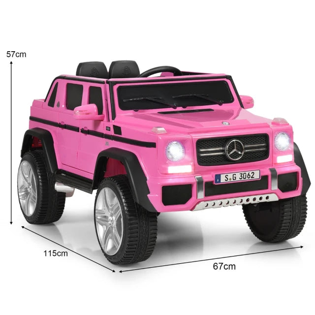 12V Gelicenseerde Mercedes Benz Maybach G650-S Kinder Rijden op Vrachtwagen Jeep op Batterij Elektrisch Voertuig met Afstandsbediening