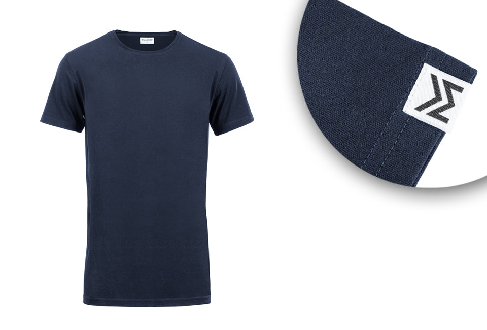 Milanoro 4 pak - T-shirt - Maat S - Extra lang v-hals 100 procent katoen