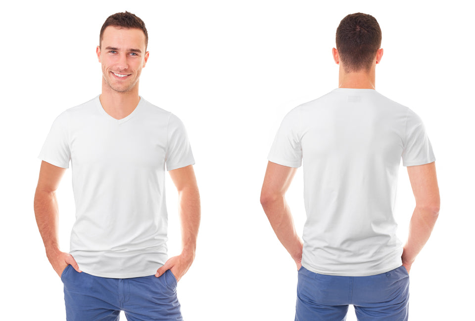 Milanoro 4-pack T-shirt extra long - round neck - White 3XL