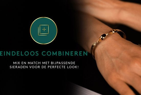 Laura Ferini Dames Armband Sera Goud - Goudkleurige Bangle - 18K Geelgoud Verguld - Sieraad - Accessoires - Sieraden - Dames Armbandje - Goud