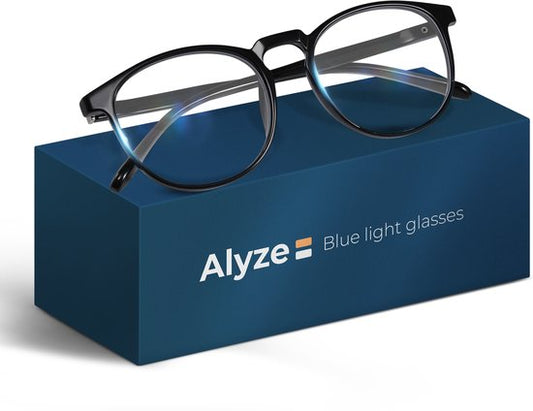 Alyze Blauw Licht Bril - Computer beeldscherm - Zonder sterkte met filter - Blue light glasses