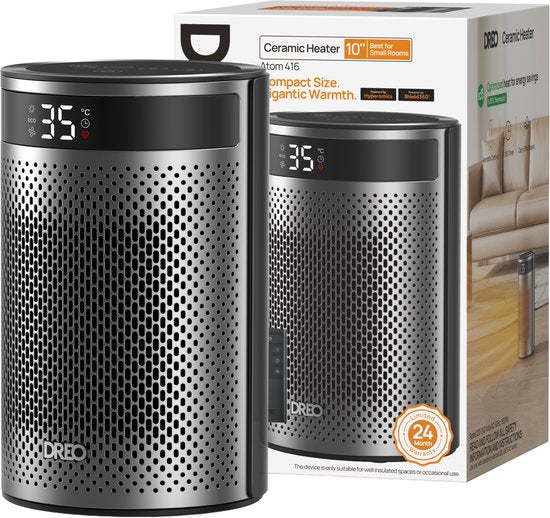 Dreo Elektrische Verwarming Atom 416 1500W Voor Het Verwarmen Van De Werkplek En Het Huis