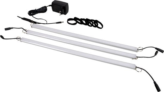 Bo-Camp - Tentverlichting - Slim Tube - 3 LED strip - Dimbaar - 22W