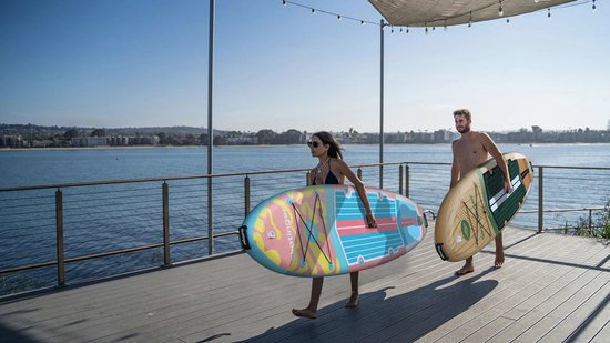 Skatinger Peninsula Trojan Horse Opblaasbaar Touring SUP Board – Compleet Pakket