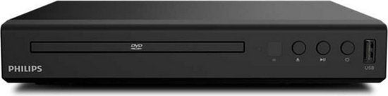 Philips TAEP200/12 - DVD-speler (2000 series) met CD-ondersteuning (geschikt voor DivX Ultra, MPEG1, MPEG2, MPEG4) en HDMI – Zwart