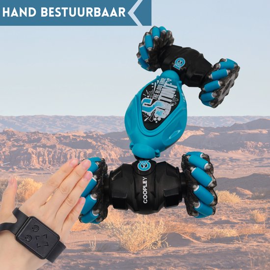 Bestuurbare Auto Stunt Editie – RC Auto - Met Hand Afstandsbestuurbare Auto – Radiografisch – Voor Jongens en Meisjes – Race Auto 360 Graden - Met Extra Accu