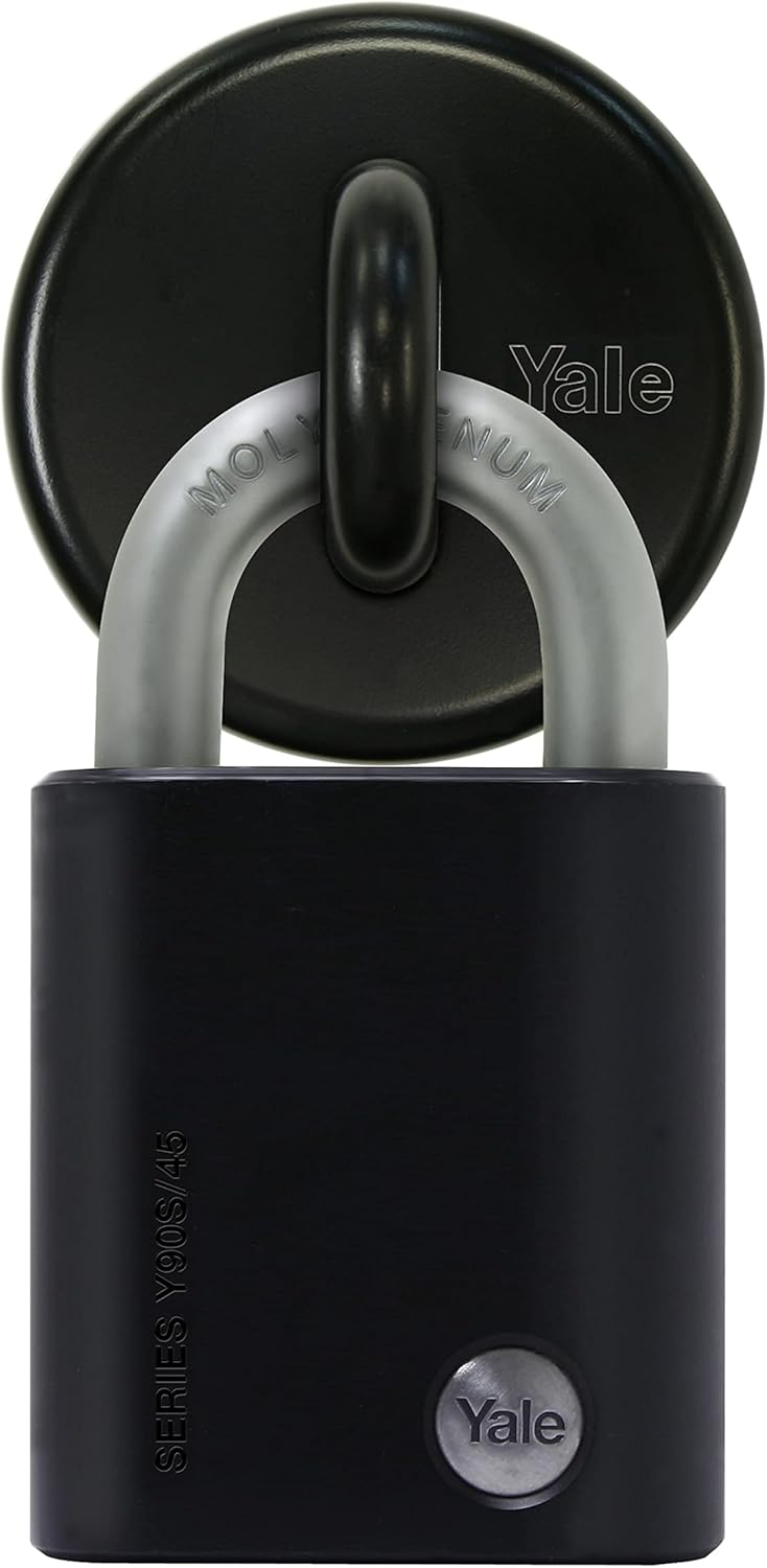 Yale Y730B60231 Ankerplaats Zwart Hoge Bescherming