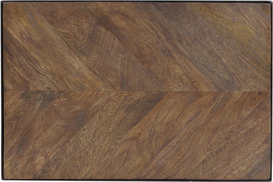 Light & Living Bijzettafel Chisa - Bruin - 45x30x62cm - Modern