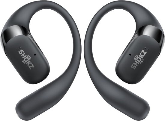 Shokz OpenFit 2 Open-ear Sporthoofdtelefoon – Draadloze Oordopjes – Zwart