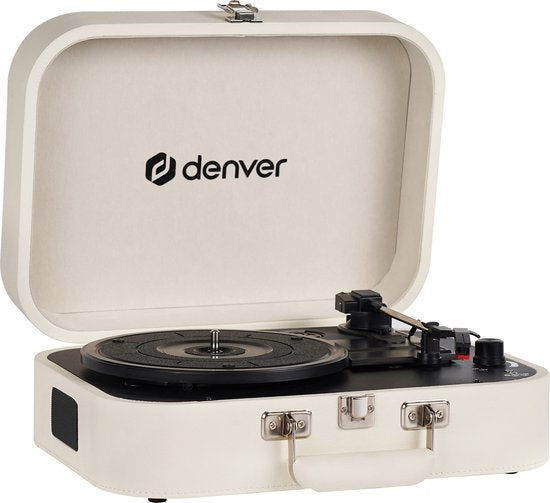 Denver Platenspeler - Ingebouwde Speakers en Versterker - Incl. PC Software - Auto-stop - Retro - VPL130
