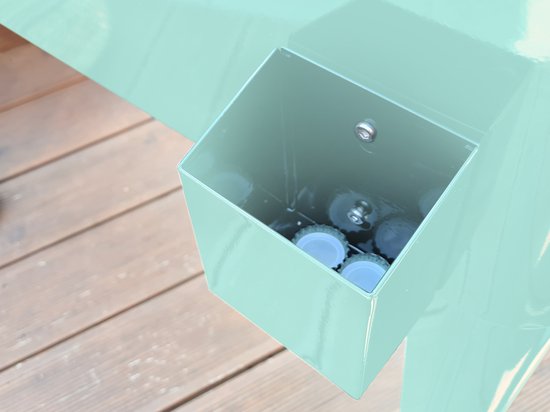 AXI Retro Cooler Mint - Koeler met wielen - 76L inhoud - Koelbox met aftapkraan