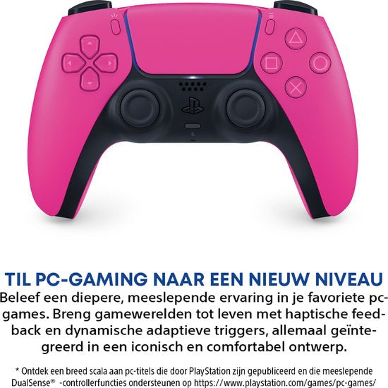 Sony PS5 DualSense Draadloze Controller - Nova Pink