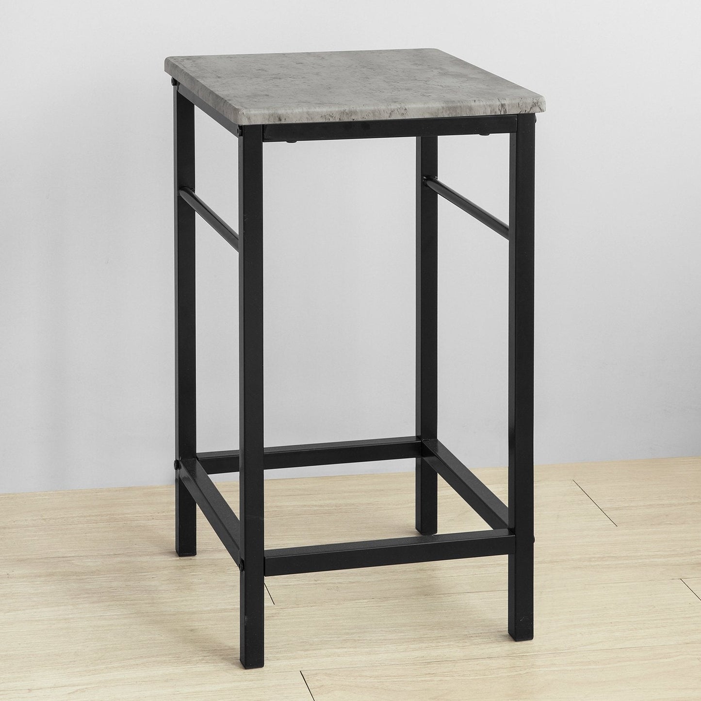 SoBuy Bistrotafel - Modern - 1 tafel + 2 Krukken
