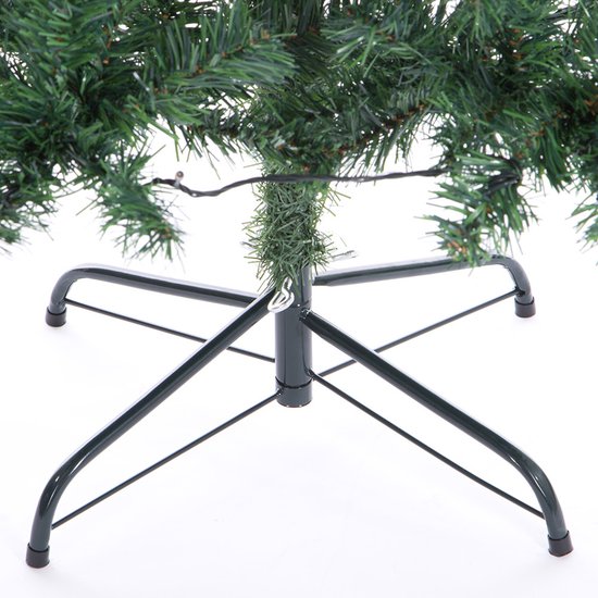 Casaria Kerstboom 180 cm – Incl. LED Kerstverlichting PE Groen
