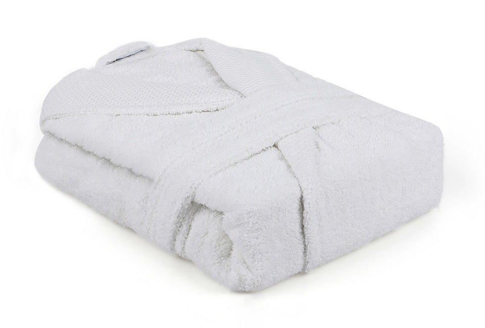 capa home comfortabele badjas - creme - maat XL