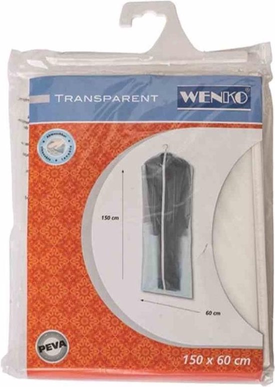 Wenko Kledinghoes 150 X 60 Cm Peva Transparant