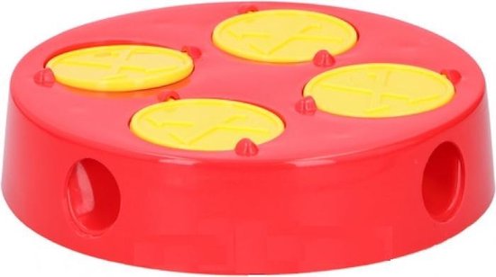 maxxpro Hondenspel 22,5 X 5 Cm Polyester Rood/geel