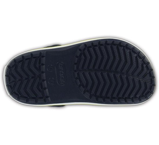 Crocs Instappers - Maat 20/21 - Unisex - donker blauw/wit/geel