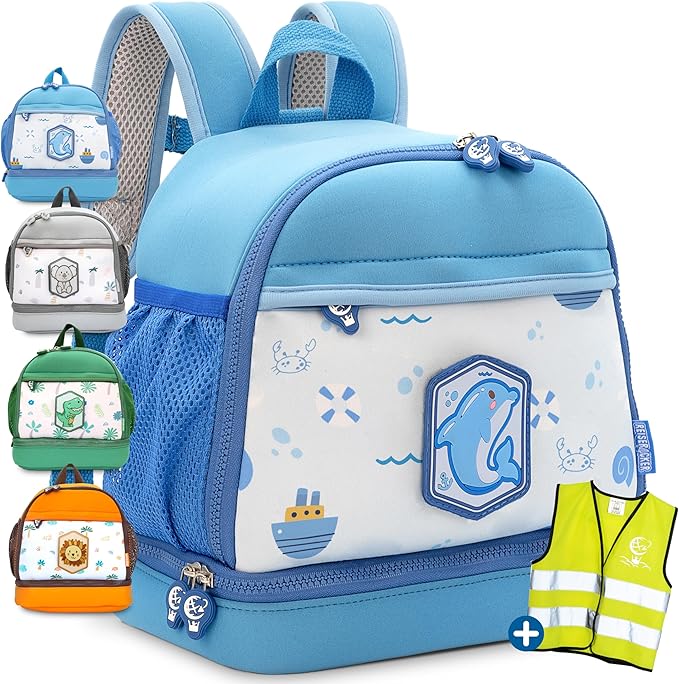 REISERACKER Kinderrugtas Adventure blauw
