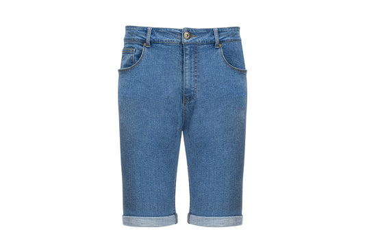 Milanoro - L - Denim shorts - Heren - Lichtblauw