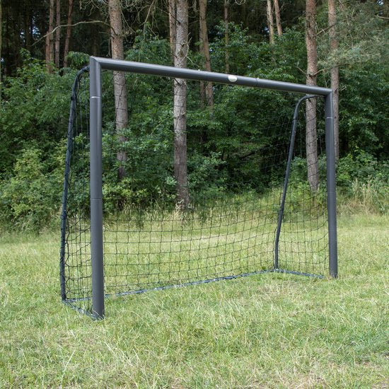 AXI Voetbaldoel Kylian 220x170cm Antraciet - Incl. grondankers - gepoedercoat stalen frame