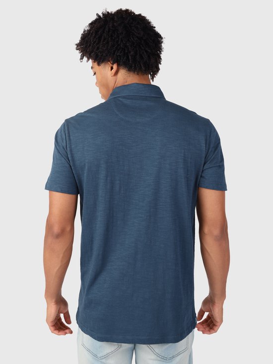 Brunotti Palotje Heren Polo - Blauw - L