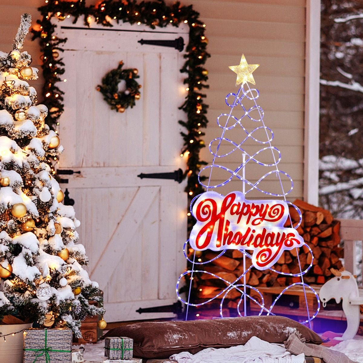 Coast Verlichte Kerstdecoratie -170 cm - Voor Binnen en Buiten