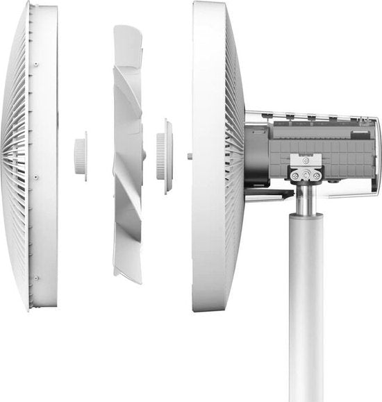 Mi Smart Standing Fan 2 versie staande ventilator met optionele Mi Home appaansluiting (38W, 38-58dB, 3 snelheden)