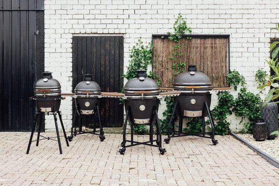 Grizzly Grills Kamado Elite XL - Barbecue - ø60cm / ø24inch - Zwart - Zonder Poten