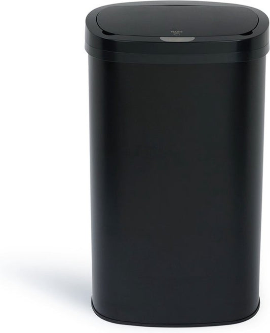 Umuzi Cleaning Touch Bin Prullenbak - 58 liter - Zwart - 70x29x41cm