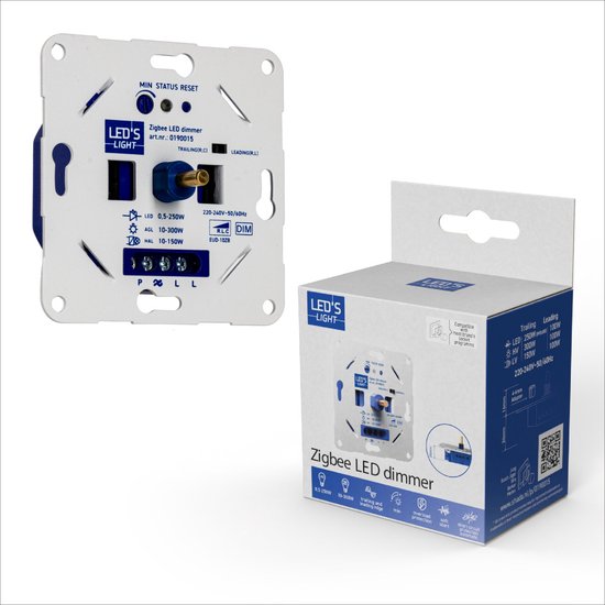 LED's Light Zigbee Smart Universele LED-dimmer 300VA bedienbaar met telefoon