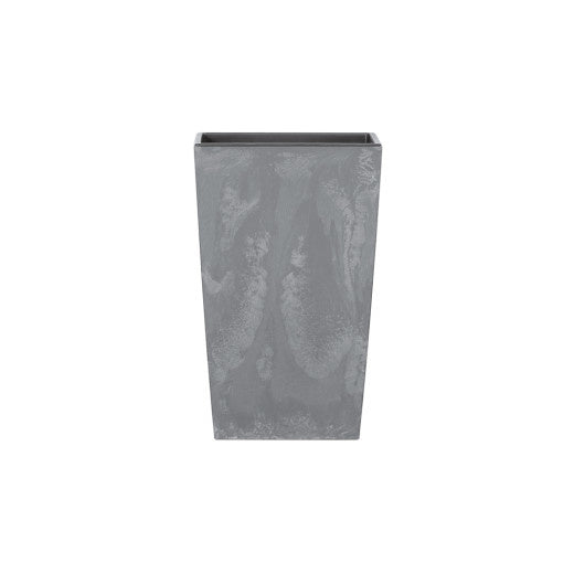 Prosperplast Bloempot Beton Design 26L Antraciet, 26,5 x 26,5 x 50 cm