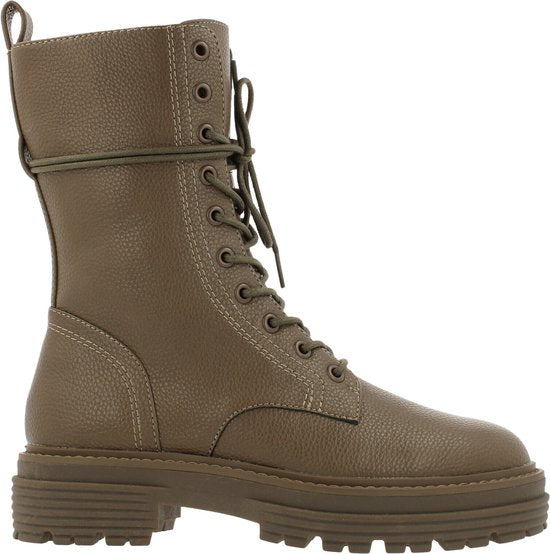 Bullboxer - Boot - Vrouw - Donkerbruin - Maat 40 - Laarzen