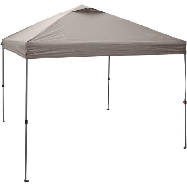 Easy Up Partytent Taupe - 300 x 300 x 270 cm - UV50 - Met Draagtas