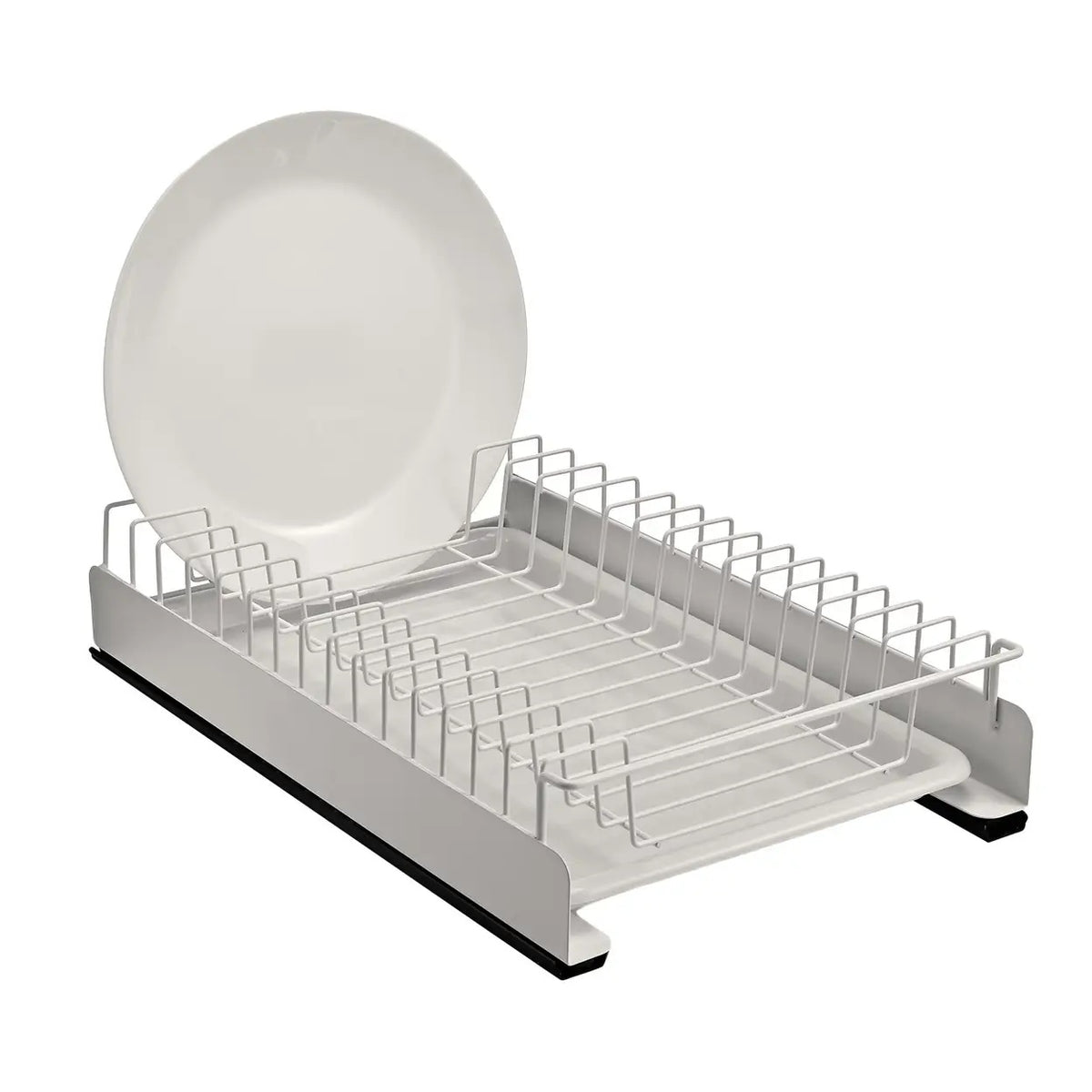 VIVREAL S3825W Uittrekbaar Afdruiprek met Lekbak - 39 x 25,2 x 8 cm