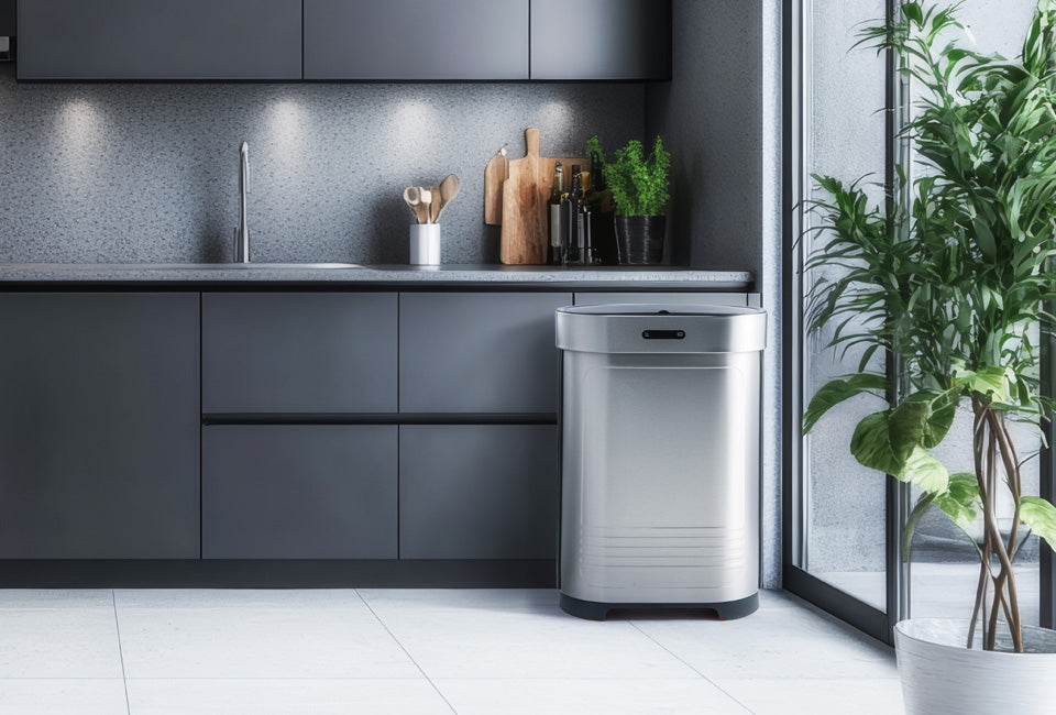 Prullenbak van 52L met Sensor – Slimme en Hygiënische Oplossing voor Thuis en op Kantoor