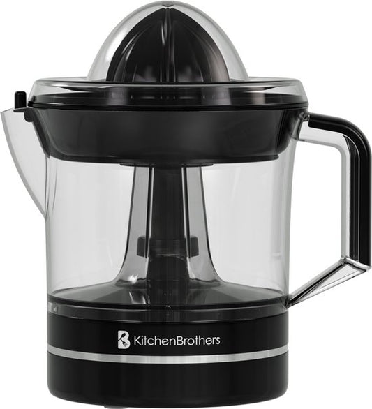 KitchenBrothers Citruspers - Compact - Handmatig - 0.7L - Zwart