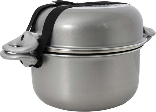 Gimex Pannenset - Inductie - Zilver - 8-Delig
