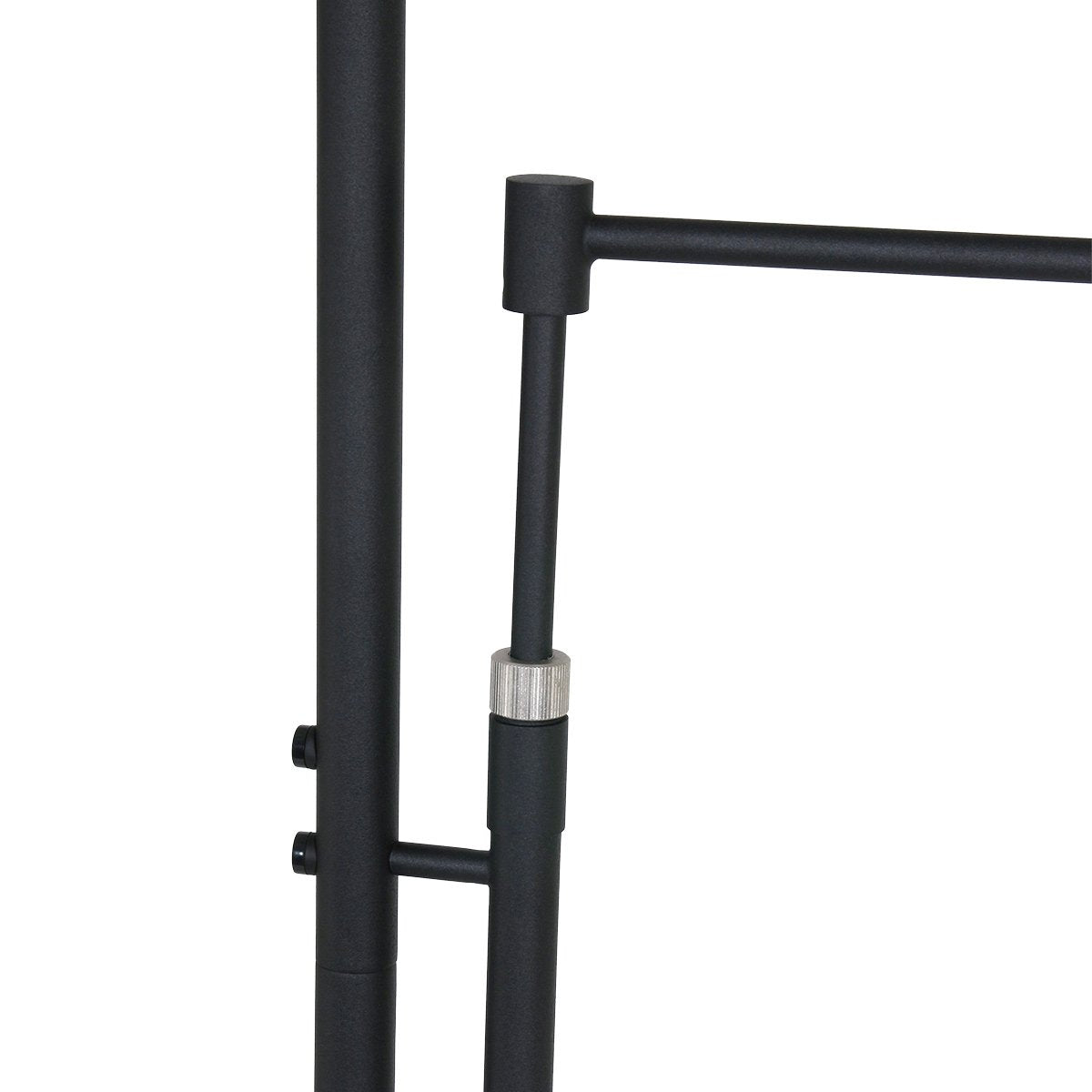 Vloerlamp woonkamer industrieel Turound LED 2663ZW Zwart