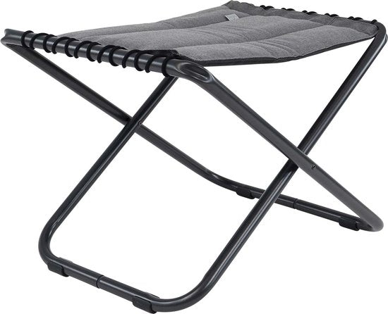 Crespo - Voetenbank voor lounger - AP/306 - Tex-Comfort - Licht grijs