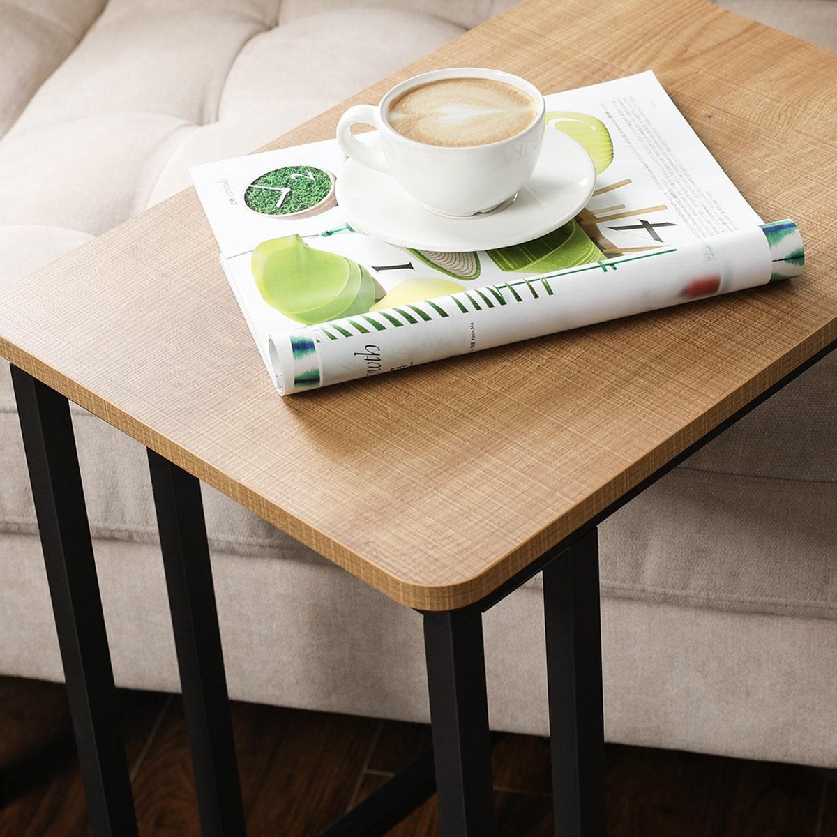 O'DADDY® Bijzettafel  - 50 x 35 x 55 cm - mangohout