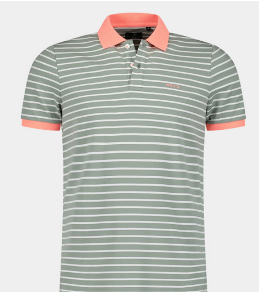 New Zealand Auckland Stretch Poloshirt - Stretchstof - Mellow Army - XXL
