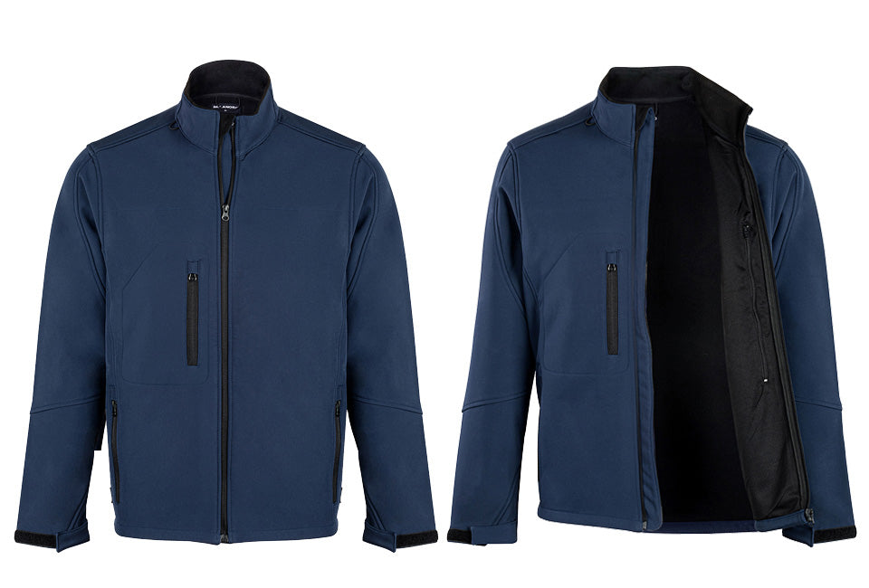Milanoro - Wind- en waterdichte jasjes - Jas zonder kap - Navy - S