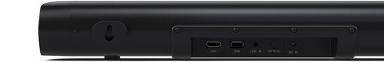 Sharp HT-SB107 2.0 soundbar - 90W - compact - bluetooth - zwart